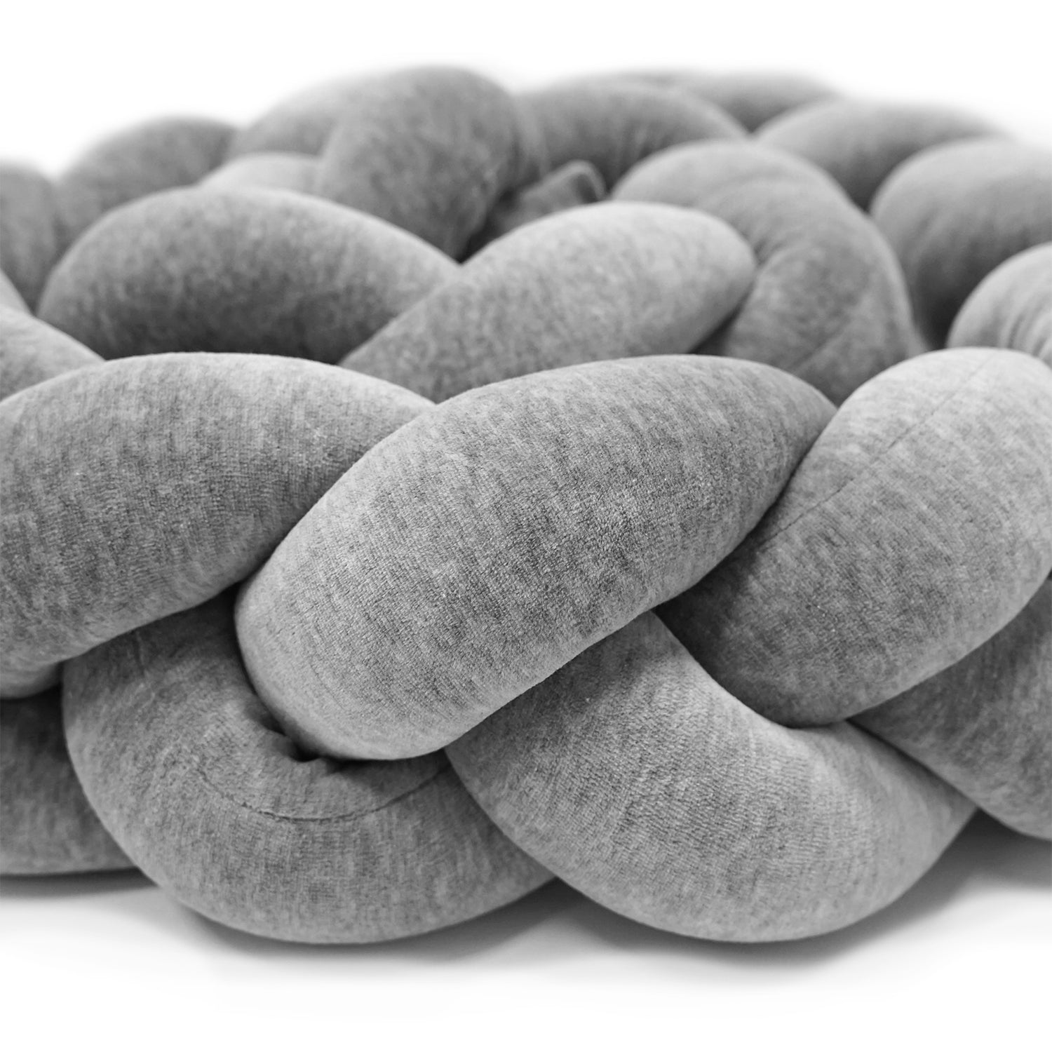 Bettschlange in grau