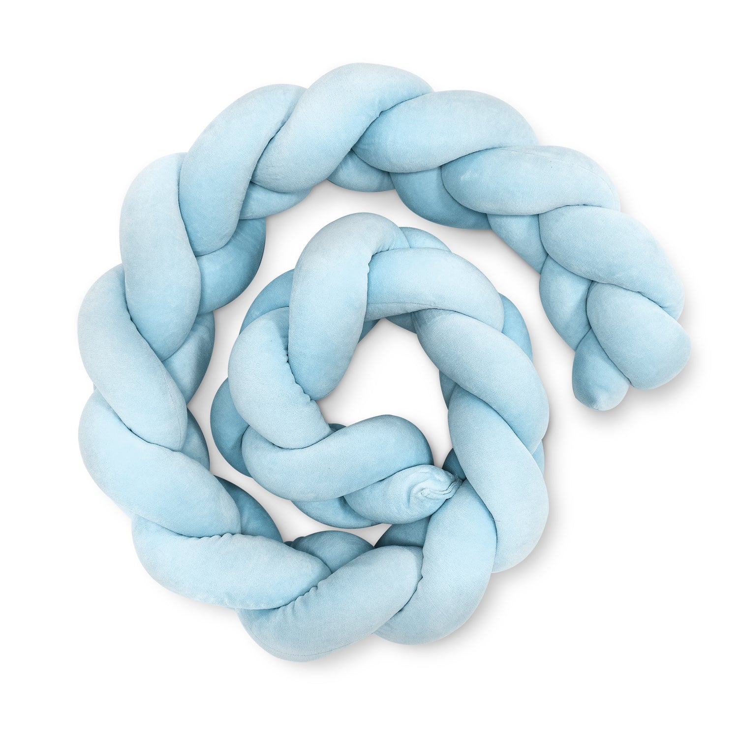 Bettschlange in hellblau - meinbaellebad