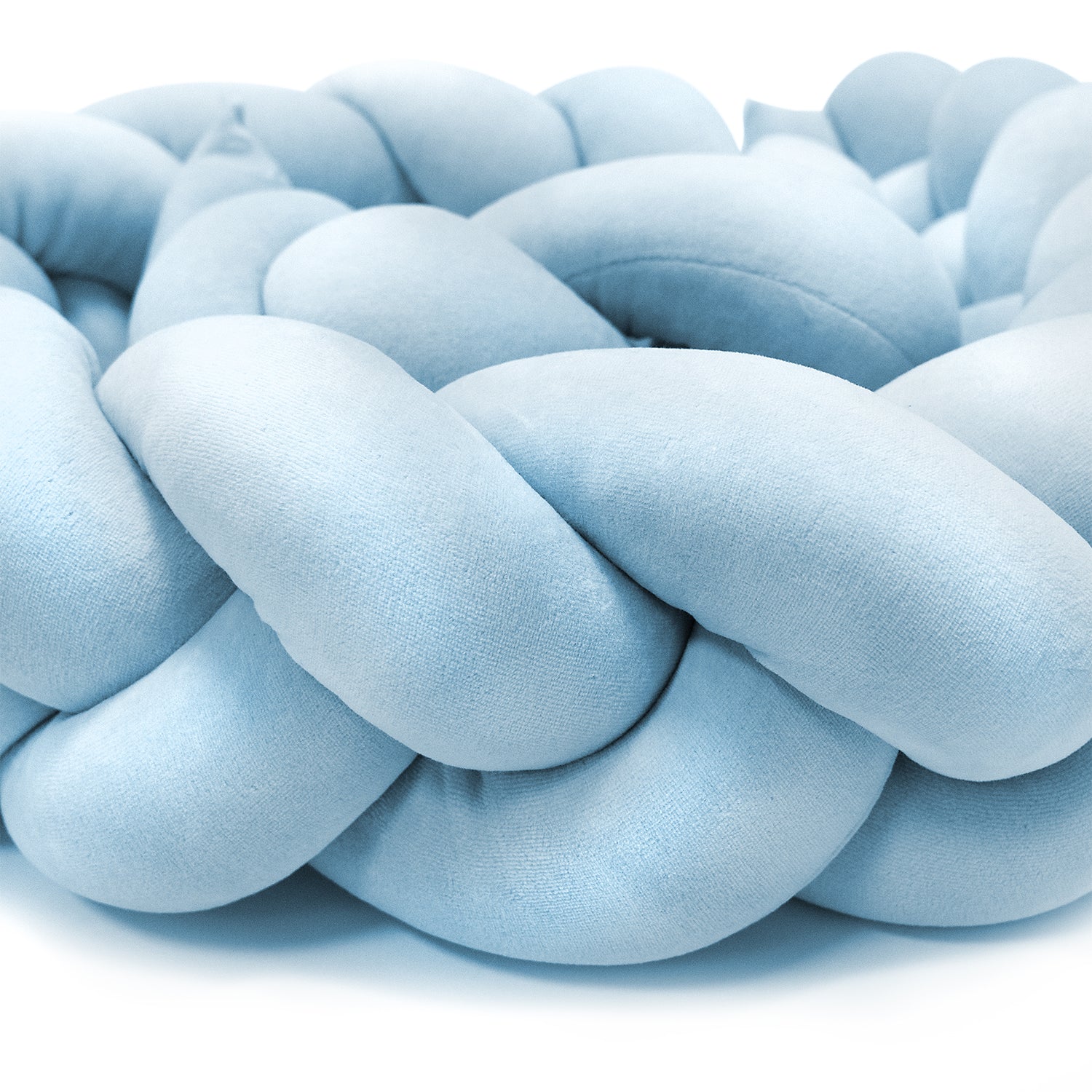 Bettschlange in hellblau - meinbaellebad