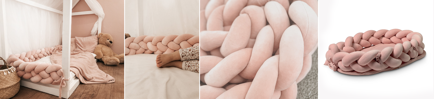 Collage Nestchen, Bettschlangen