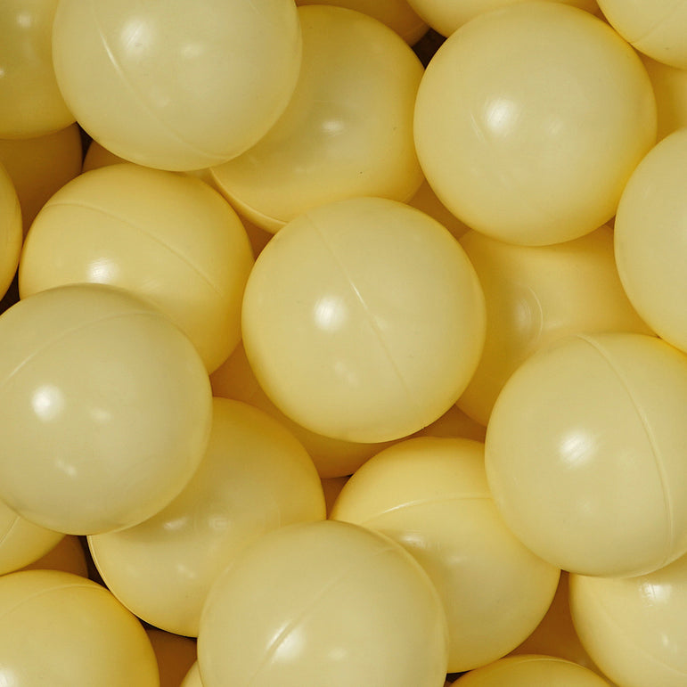 Bälle in pastellgelb - meinbaellebad
