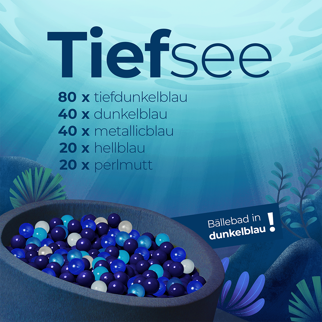 Tiefsee-Bällebad für kleine Taucher - meinbaellebad