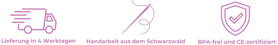 Schnelle Lieferung, Handarbeit und Schadstofffrei