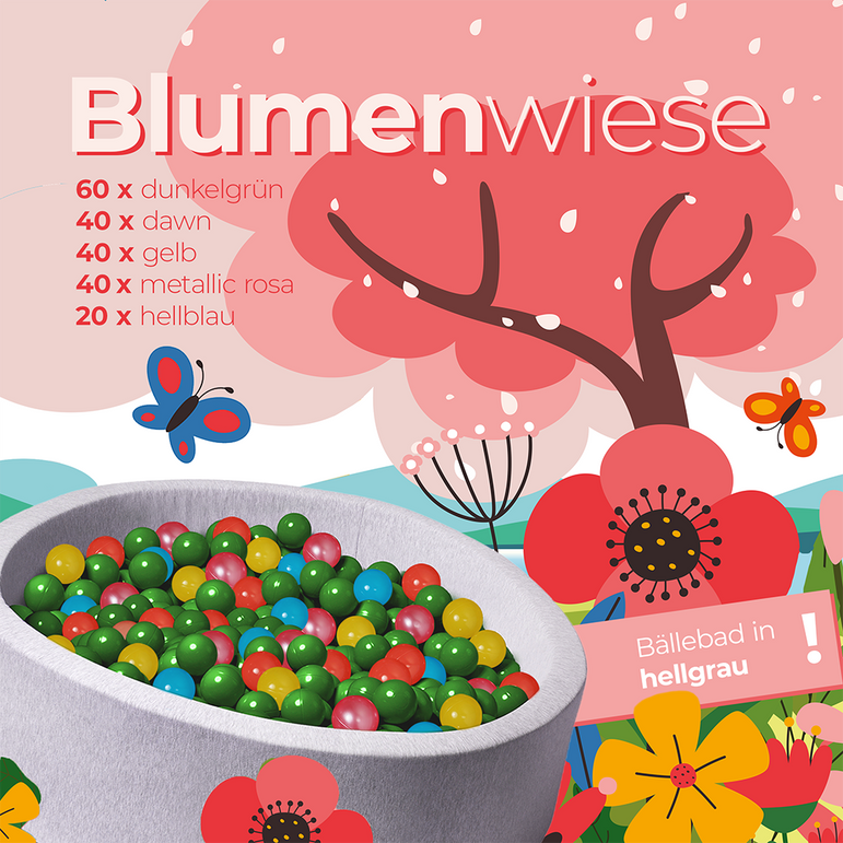 Blumenwiese-Bällebad - meinbaellebad