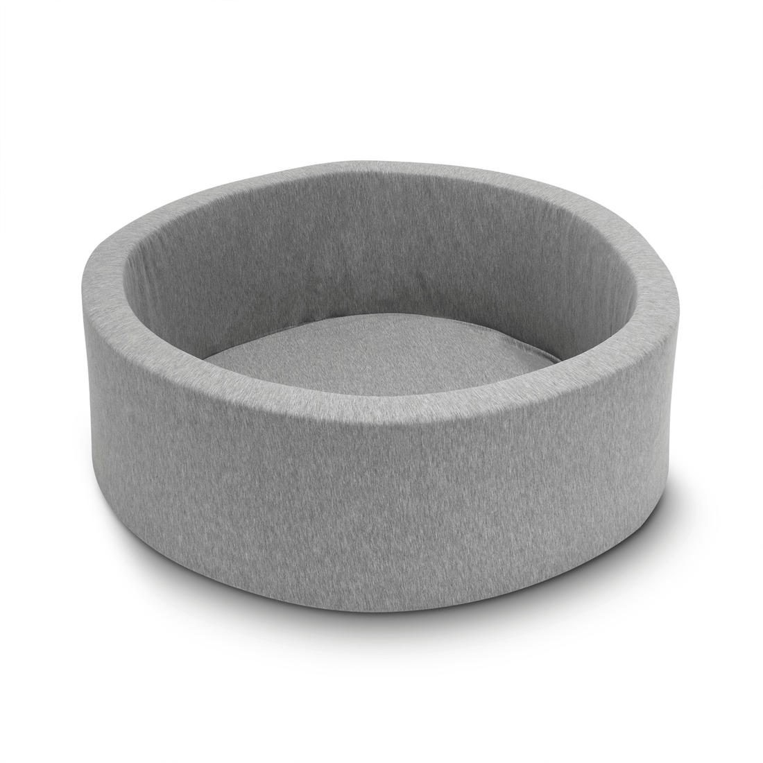 hellgraues Bällebad ohne Bälle