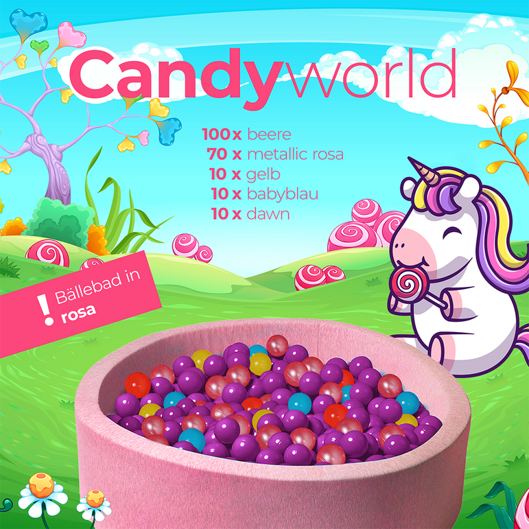 Candyworld-Bällebad - meinbaellebad 